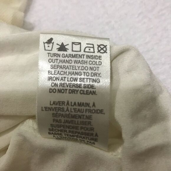 Rw&co Blouse Mesh Top XS​ Women White - Picture 7 of 9